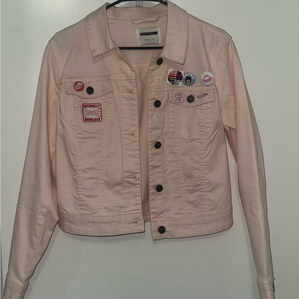Women's light Pink Jacket - pins included